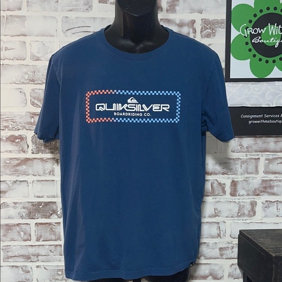 Quiksilver Ocean Blue Tee - Picture 1 of 7